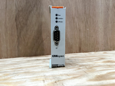 BECKHOFF EL6751 EtherCAT Terminal, 1-Kanal Kommunikationsschnittstelle, CANopen