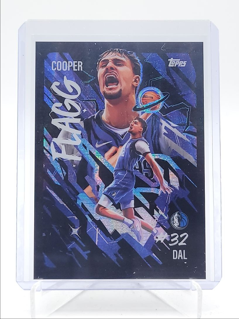 COOPER FLAGG 2025-26 TOPPS CHROME ULTRA VIOLET ALL-STARS SP MAVERICKS Q4060