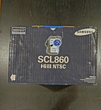 Samsung SCL860 Camcorder box, accessories, and user manual only no camcorder 