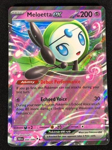 Meloetta Ex Pokemon Card | eBay