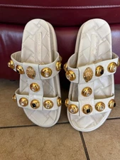 Kurt Geiger London Orson Crystal Jewel Sandals  SZ 10 Orig. $260