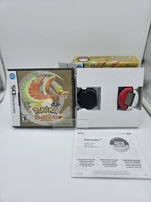 Pokemon HeartGold Version CIB  Pokewalker Nintendo DS Authentic