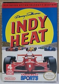 Danny Sullivan's Indy Heat (Nintendo Entertainment System, NES, 1992) - CIB