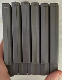 6 Nintendo NES Games Lot - Legends of the Diamond, Bad News Baseball - Working