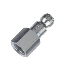 Tru-Flate 12135 Steel T-Style Quick Coupler Air Plug 1/4 in. Female NPT