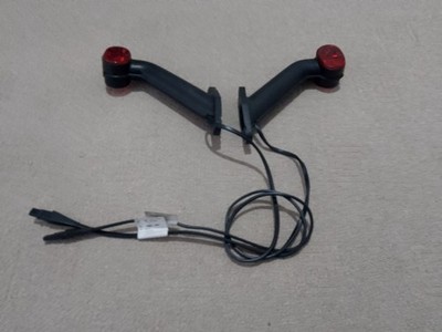 ASPOCK Car Transporter Trailer Stalk Side Rear Marker Lights Lamp Earpoint Pair