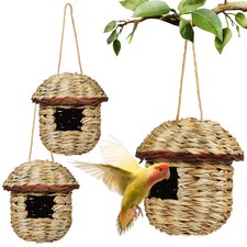 3 Pcs Hummingbird Nesting House Nests for Outdoors Hanging Birds