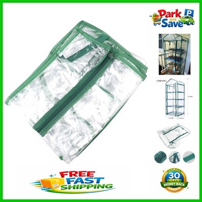 Weather-Resistant PVC Greenhouse Cover 27''L x 19''W x 63''H - Optimal Light & Air