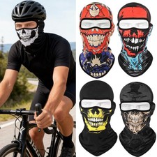 Summer Skull Balaclava Full Face Mask Outdoor Windproof Running Bicycle Cycling