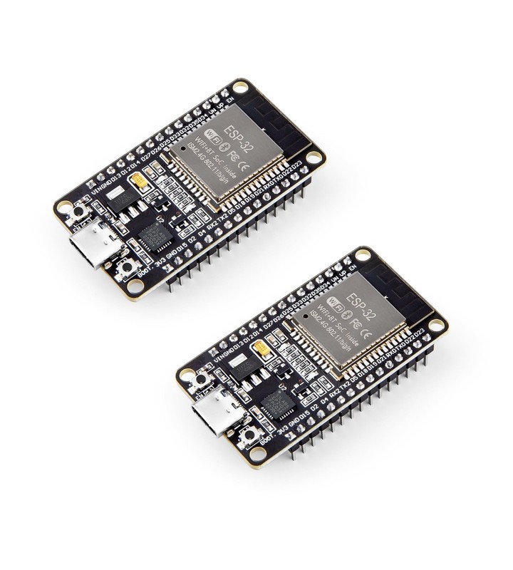 ELEGOO ESP-32 Development Board 2PCS USB C, 2.4GHz Dual Mode 2 PCS Type-C