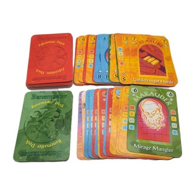 78x BANEMASTER Sammelkarten Fantasy Magic Game 26x grün 52x Abenteuer Deck