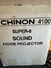 New/Never used: chinon 4100 super-8 sound movie projector