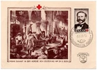 GERMANY / SAAR-MAXIMUM CARD RED CROSS/HENRY DUNANT FDC 3.5.53
