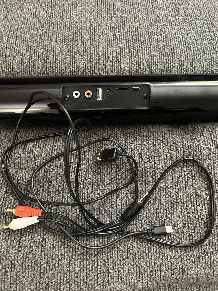 Potente barra de sonido de TV subwoofer de cine en casa barra de sonido con Bluetooth inalámbrico EE. UU. Foto 3 de 4