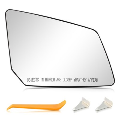 Right Passenger Mirror Glass Heated for Chevy Traverse GMC Acadia Saturn Outlook