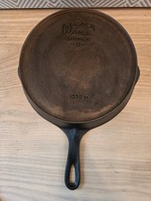 *RESTORED* Wagner Ware Sidney-O Cast Iron Skillet #8 1058M Heat Ring