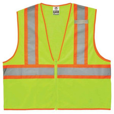 Ergodyne 21297 Ergodyne 8229Z 2XL/3XL Lime Type R Class 2 Two-Tone Vest