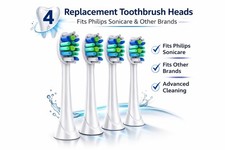 4   Compatable Toothbrush Replacement heads For Phillips  sonicare Oral Care