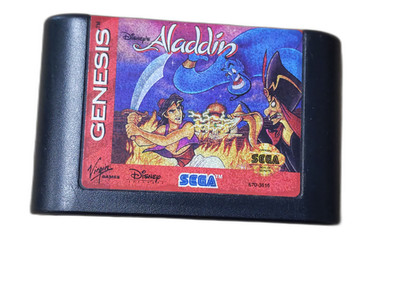 Aladdin Sega Genesis Cartridge Only