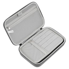 9 x 5.7 Inch EVA Hard Waterproof Electronic Organizer Case Dark Gray