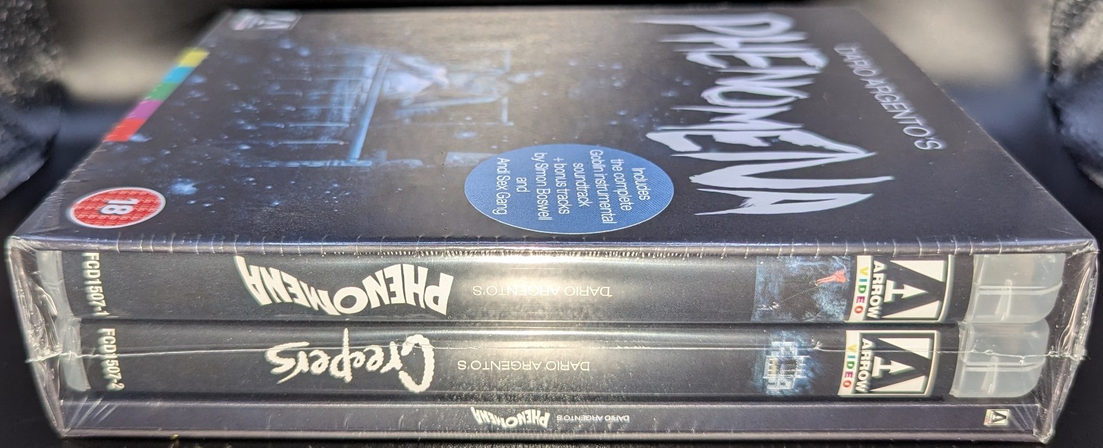 NEW Dario Argento's Phenomena Creepers Limited Edition Blu-Ray (Arrow) REGION B