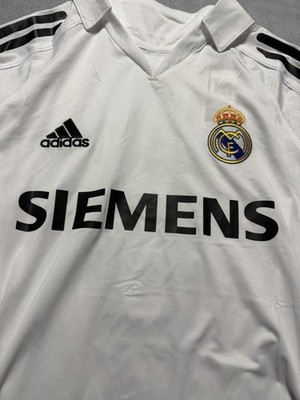 RARE 2004/2005 Ronaldo #9 Real Madrid Iconic Siemens Jersey Shirt
