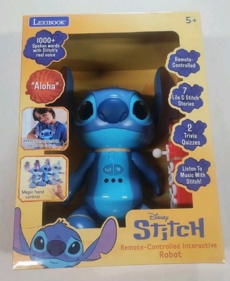 Disney Stitch Remote Controlled Interactive Robot NEW