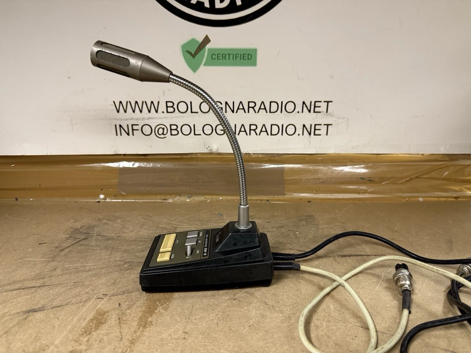 ICOM SM-8 Microfono da Tavolo Cablato Con 2 Cavi 8 Poli - Imagen 2 de 4