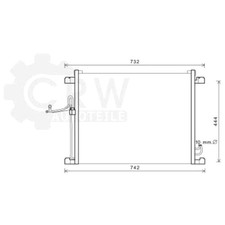 Condensateur Infiniti QX70