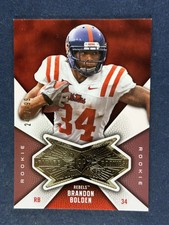 2012 SPx Finite #F-BB Brandon Bolden Ole Miss Rebels /499 RC