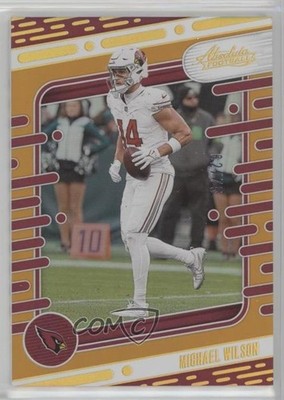 2024 Panini Absolute Orange Spectrum 62/75 Michael Wilson #3 18n5