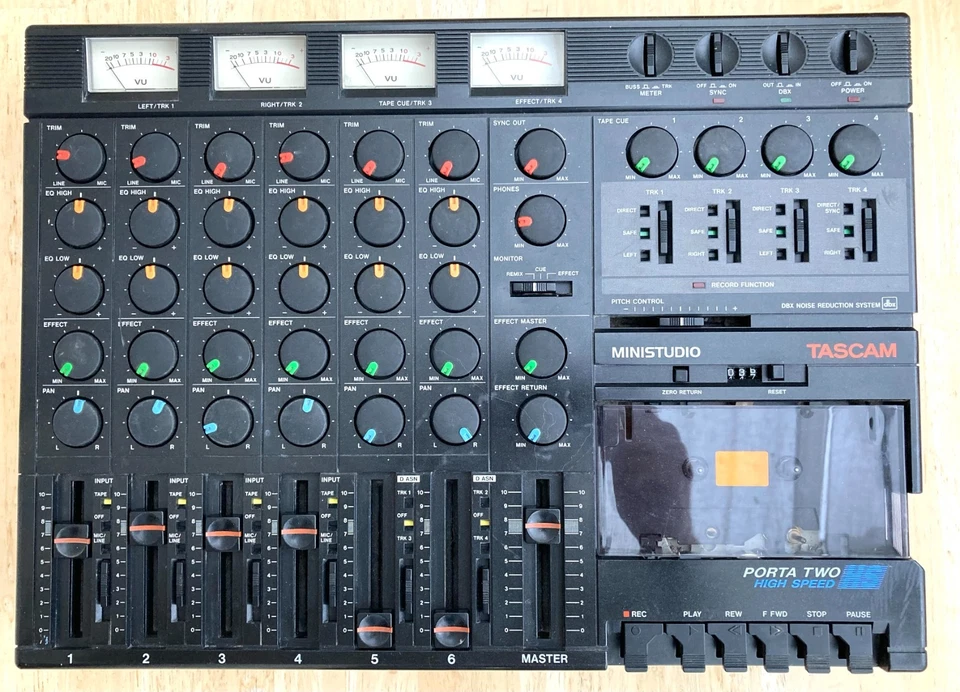 TASCAM PORTA TWO - SEHR GUTER ZUSTAND - GENERALÜBERHOLT/SERVICED - SIEHE VIDEO - Bild 2 von 4