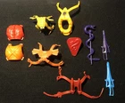 VINTAGE MOTU ARMOR & WEAPONS SWORDS SHIELDS￼ PARTS LOT🔥