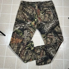 Mossy Oak Real Tree Relaxed Fit Camo Pants Hunting Utility Workwear