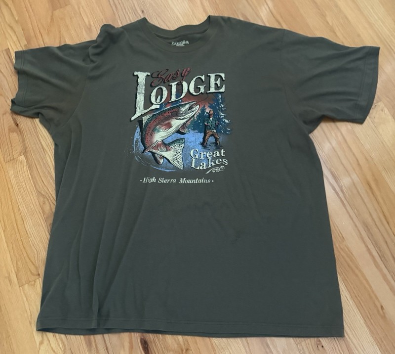 Lodge T-shirt, men’s size  3XLT St. John’s Bay