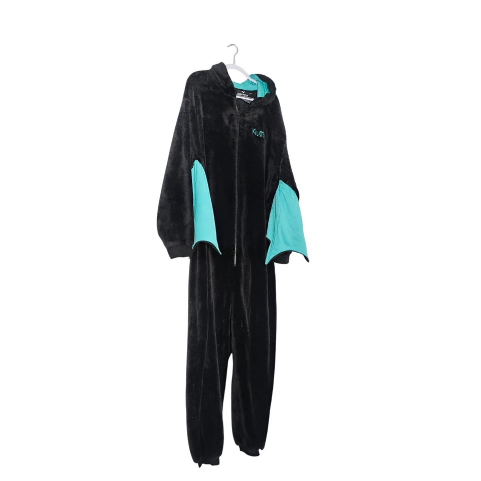 KILLSTAR Onepiece Cthulhu Negro y Verde Azulado XXL Gótico Oscuro Emo Pijama Acogedor Unisex Cremallera Foto 2 de 4