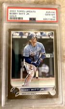 2022 Topps Update Series Bobby Witt Jr Gold #442/2022 PSA 10 Gem Mint Rookie