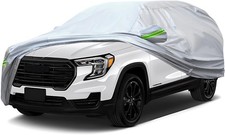Full Car Cover Universal 6 Layers Outdoor Thicked All Weather Cover, Sunshield,