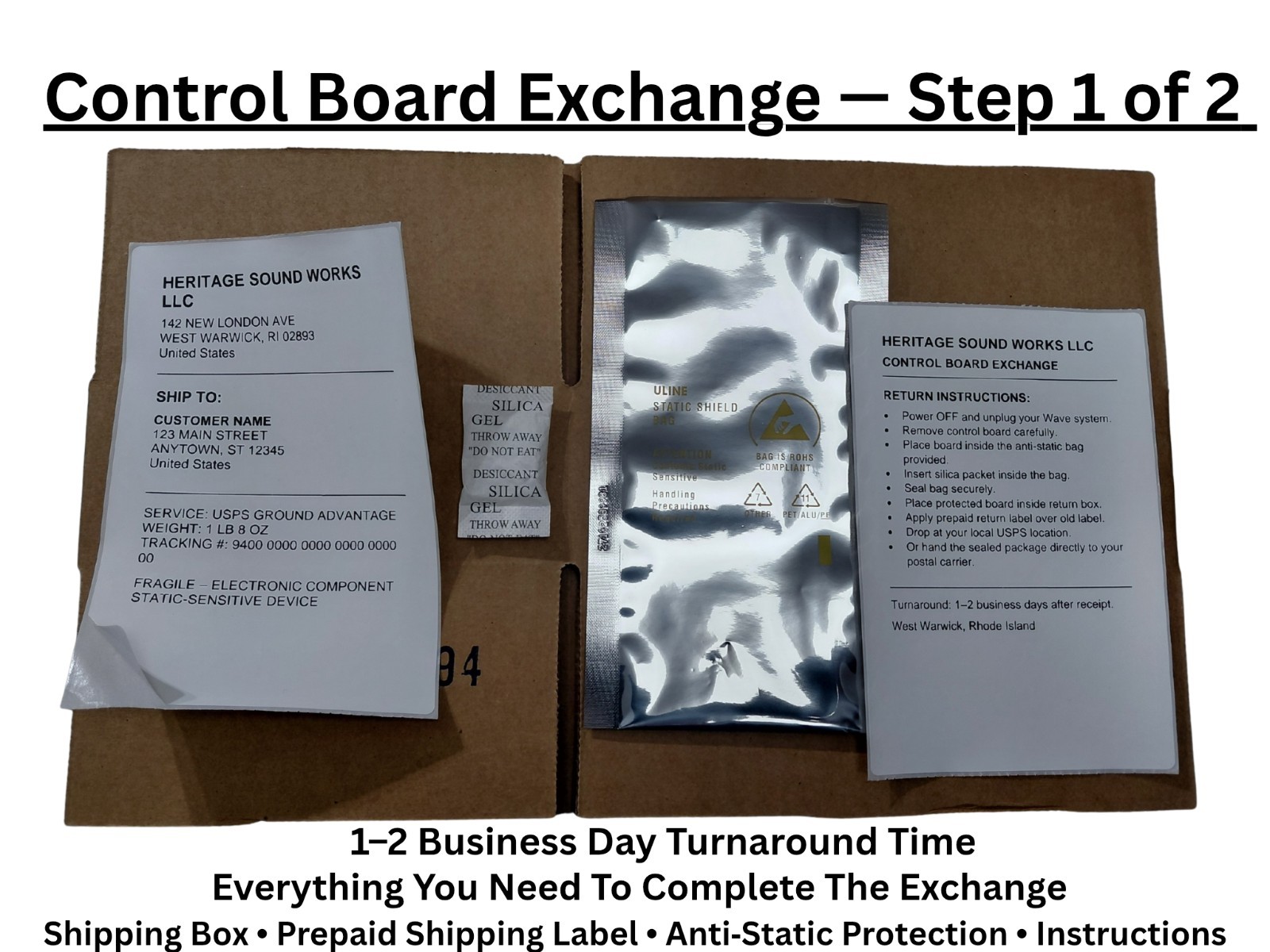 Bose Wave Music System &bull; Control Board 269837-001 &bull; EXCHANGE Service Series ll