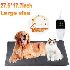 Intelligent Large Heated Mat for Dog/Cat - Waterproof, Washable Electric Blanket