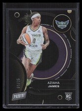 2025 Panini WNBA Player of the Day #RC11 Aziaha James Rookies Purple #/25