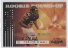 2004 Playoff Contenders Rookie Round-Up 234/375 DeAngelo Hall #RRU-8 0a1