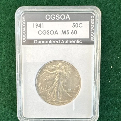 1941 Liberty Walking Half Dollar 50C Uncirculated