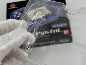 Bandai WonderSwan Swan Crystal Blue Violet Console System Good Condition Boxed