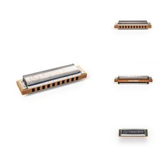 Hohner MBAND B Marine Band Harmonica, Bb
