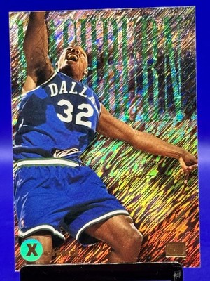 1994-95 SkyBox E-Motion Jamal Mashburn #9 Motion - X-Cited Dallas Mavericks