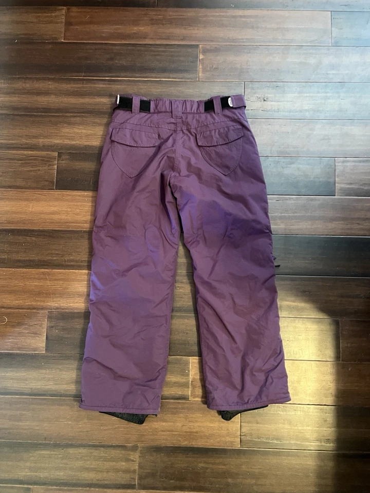 Pantalones de nieve Pulse para mujer TALLA MEDIANA púrpura aislados Foto 2 de 4