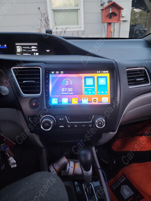 9'' 64G For Honda Civic Sedan 2013-2017 Android13 Plug Play Radio Sterep Carplay