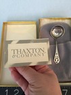 New/Old Stock THAXTON & COMPANY Madison Ave Store silver SUGAR SPOON w/bag/box — photo 9