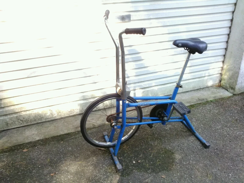 retro exercise bike